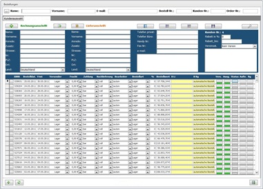Versandhandel | Warenwirtschaftssystem | Access, SQL Server, Servicemodul