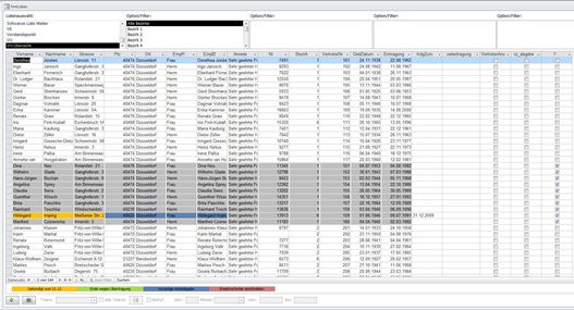 Wohnungsbau | Verwaltungssystem | Access, SQL Server, Listenmanagement